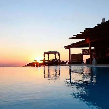 Super Deluxe Mykonos Villa Villa Celestial Vista 11 Bedrooms 2 Private Infinity Pools Helipad Kastro Fanari (Mykonos)